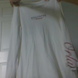 Hollister White Long sleeve!